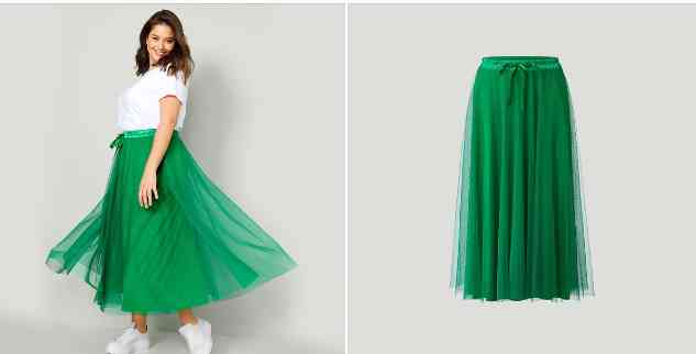 happy size groene jurk