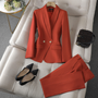 Damen Blazer- und Hosen-Set – Celestine