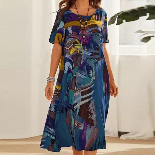 Robe d'été légère à coupe ample – Ysée