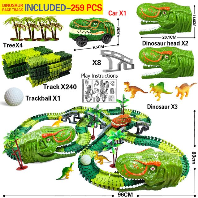 Eisenbahn Spielset – DinoTrack