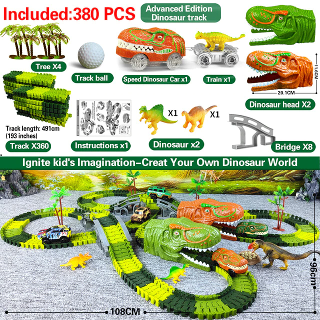 Eisenbahn Spielset – DinoTrack