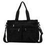Trendige Cord-Schultertasche - VelvetVogue