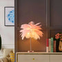 Stimmungsvolle Feder-Palmenbaum-Lampe - LumaPalm