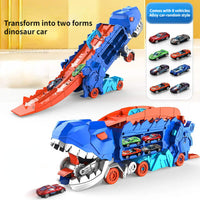 3-in-1 Race Truck voor Kinderen -  T-Rex Transporter