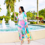 Damen Kimono Set mit Hose - Yasmin