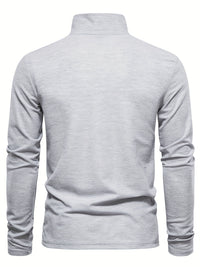 Bequemer Herren Polo mit Langen Ärmeln