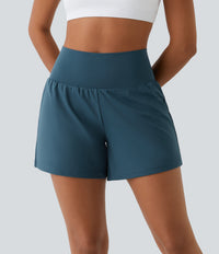 Atmungsaktive & Schnell Trocknende High-Waist Damen-Fitnessshorts – Mirabella