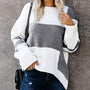 Gestreifter Casual Damenpullover – Juliette