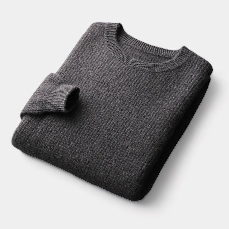 Weicher Herren-Wollpullover - Norbert