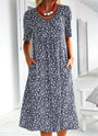 Stilvolles Kleid mit Blumenmuster - Eva | Das perfekte leichte Sommerkleid!
