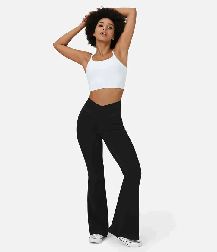 Stilvolle Bootcut Jeans für Damen - Rosa