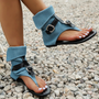 Trendige Denim Sandalen für Damen - Nova