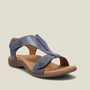 Orthopädische Damensandalen mit Keilabsatz und Komfortsohle - Eleni