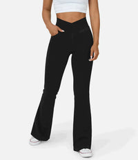 Stilvolle Bootcut Jeans für Damen - Rosa