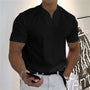 Atmungsaktives Herren-Fitnessshirt mit V-Ausschnitt - Timo