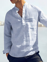 Herren Sommerhemd mit modernem Schnitt – Cas