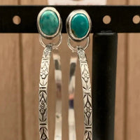 Boho Vintage Onyx Ohrringe - Nalani