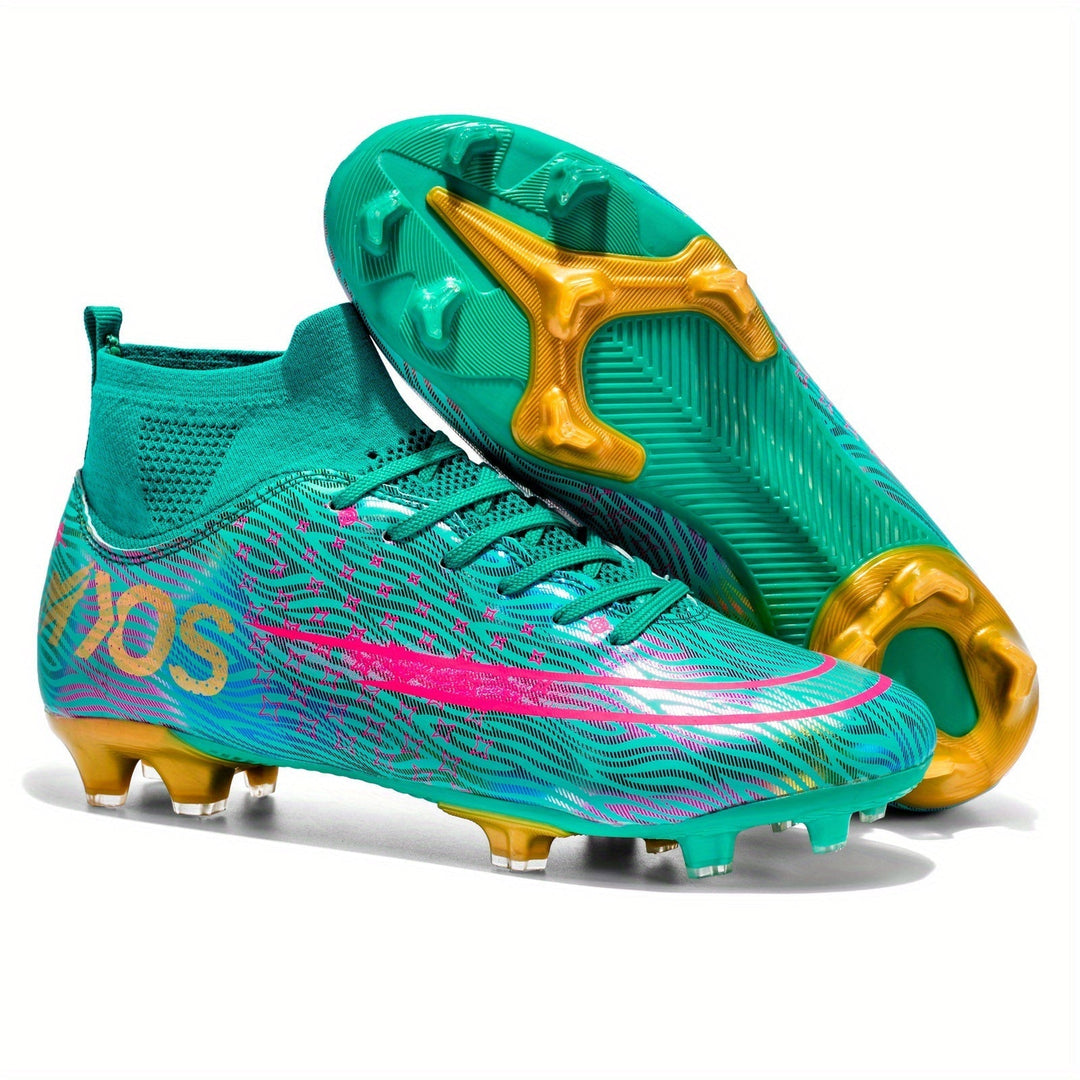 Herren-Fußballschuhe mit Grip & hohem Knöcheldesign – Dario