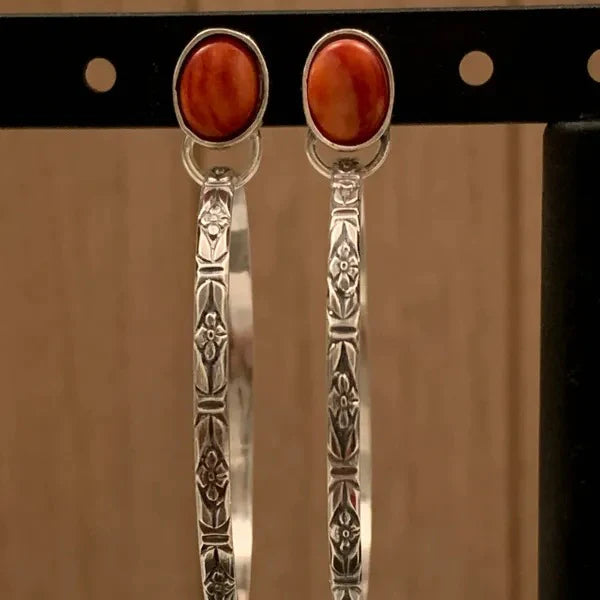 Boho Vintage Onyx Ohrringe - Nalani