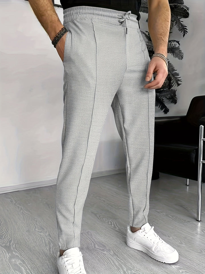Bequeme Waffel Jogginghose für Herren - Finn