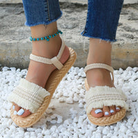 Trendy kwast sandalen met een lage hak – Juliet
