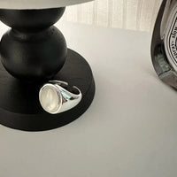 Pinctada Albina Silver Ring - Isla