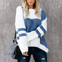 Gestreifter Casual Damenpullover – Juliette