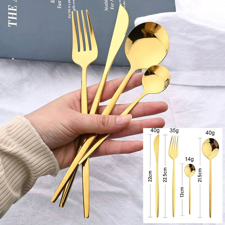 24-delige RVS Bestekset – Aurinox