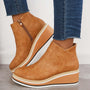 Schicke Keilabsatz-Stiefel – Mila