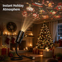 Holiday Light Projector - Instant Festive Scenes for Every Room 1