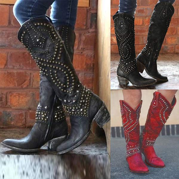 Orthopädische hohe Stiefel für Damen - Selena