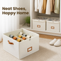 Foldable Shoe Organizer — Breathable, Space-Saving Closet Storage 1