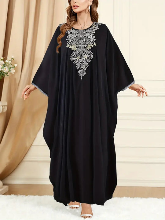 Schwarze Abaya - Stilvoll