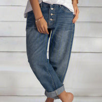 Damen Boyfriend-Jeans mit Hoher Taille – Maribel