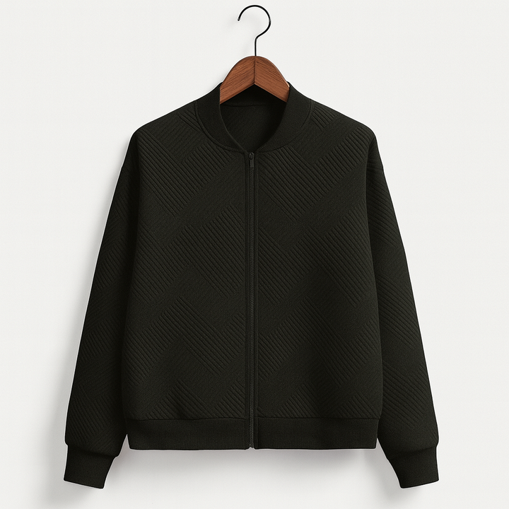 Stilvolle Damen-Zip-Up-Jacke – Rivka