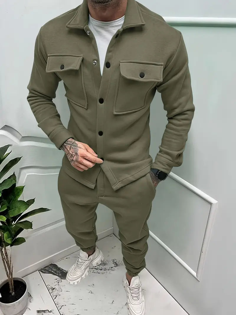 Stoere Herenset Met Jas En Broek – Daan