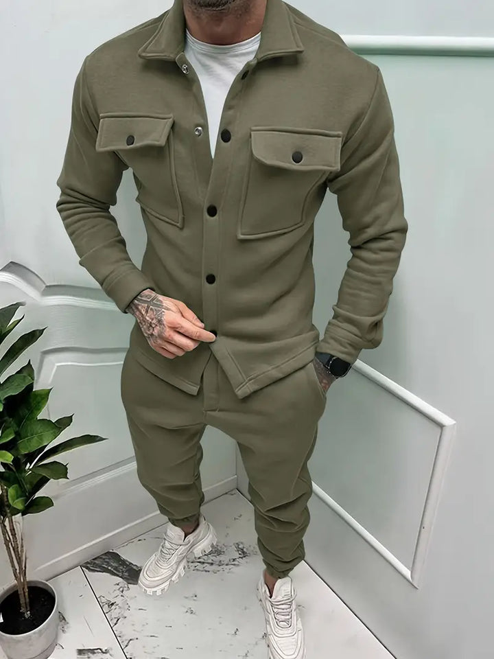 Stoere Herenset Met Jas En Broek – Daan