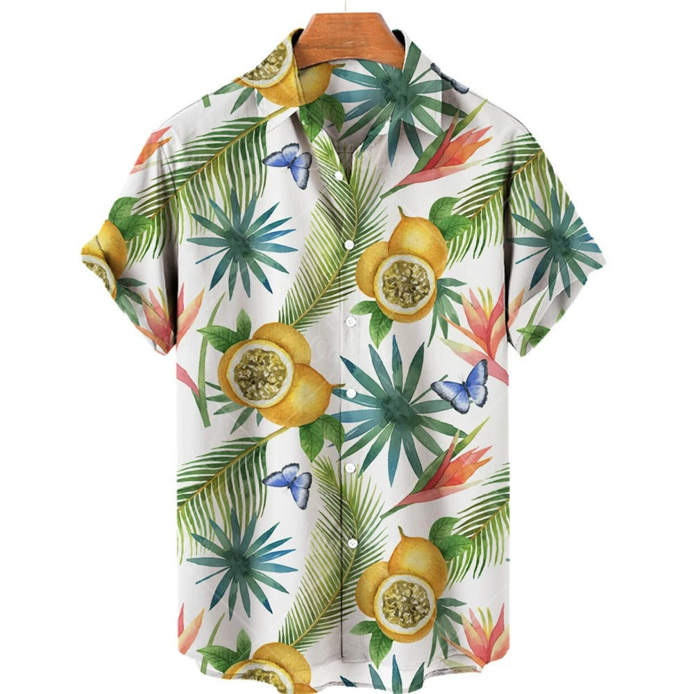 Tropical Hawaii Short Sleeve Shirt – Mateo