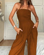 Schulterfreier & stilvoller Damen-Jumpsuit für jeden Anlass – Elina
