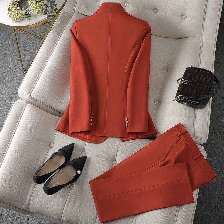 Damen Blazer- und Hosen-Set – Celestine