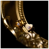 Hart Parel Studs - Amelie
