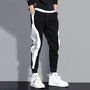 Freizeit Jogginghose | Sportlich elastisches Patchwork
