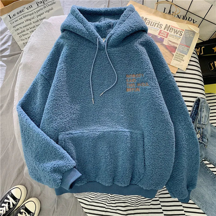 Fleur Winter Hoodie | Weich & Lässig