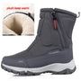 Halbhohe Snowboots | Warme Winterstiefel