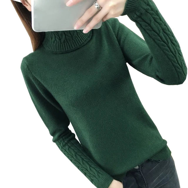 Zoë Knitted Turtleneck | Soft & Comfy