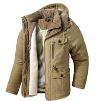 Military parka | A cool jacket with a warm and cozy lining