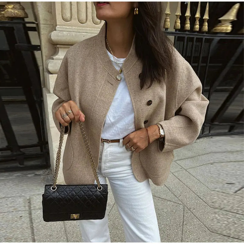 Nina Vintage Winterjacke | Trendig & Warm