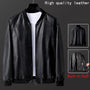 Bikerjacke| Leder-Bomberjacke