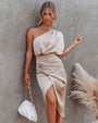 ELEGANTES SOMMERKLEID | ASYMMETRISCH UND SEXY