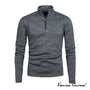 Rollkragenpullover mit Reißverschluss | Dickere Pullover mit halbem Reißverschluss